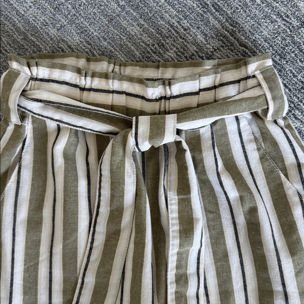 Ci Sono Linen Collection Striped Pants - Picture 4 of 5